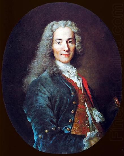 Nicolas de Largilliere Portrait de Francois-Marie Arouet, dit Voltaire china oil painting image
